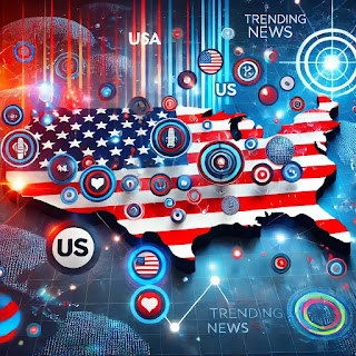 Analysis of top trending news in the US: Insights into why and how certain stories dominate.